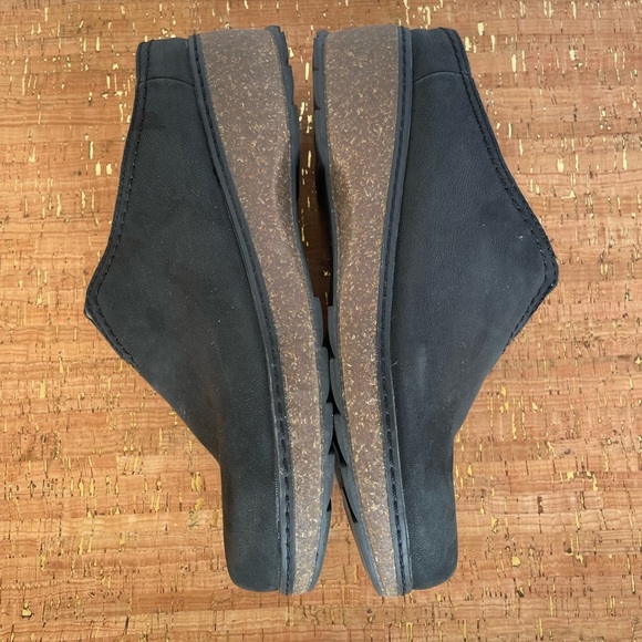 Earth Kolia Black Kork Clogs 7.5 - Picture 8 of 8